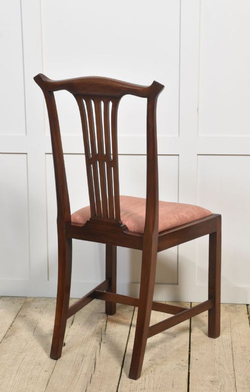 SET OF SIX MAHOGANY DINING CHAIRS - ADDITIONAL PHOTO 4