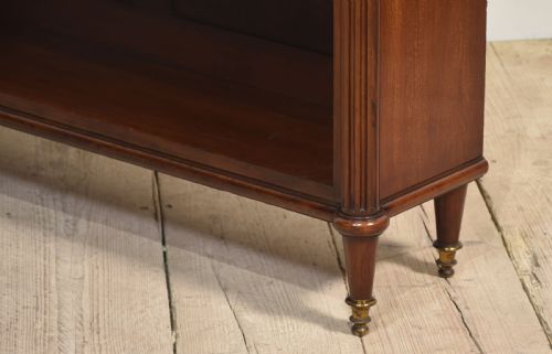 GILT METAL MOUNTED WALNUT OPEN BOOKCASE - ADDITIONAL PHOTO 8