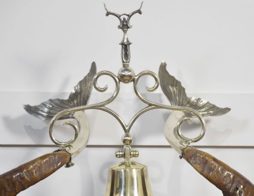 19TH CENTURY DOLPHIN INKSTAND - ADDITIONAL PHOTO 1