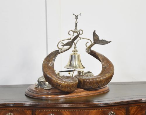 19TH CENTURY DOLPHIN INKSTAND - ADDITIONAL PHOTO 8