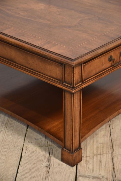 MAHOGANY COFFEE TABLE - ADDITIONAL PHOTO 2