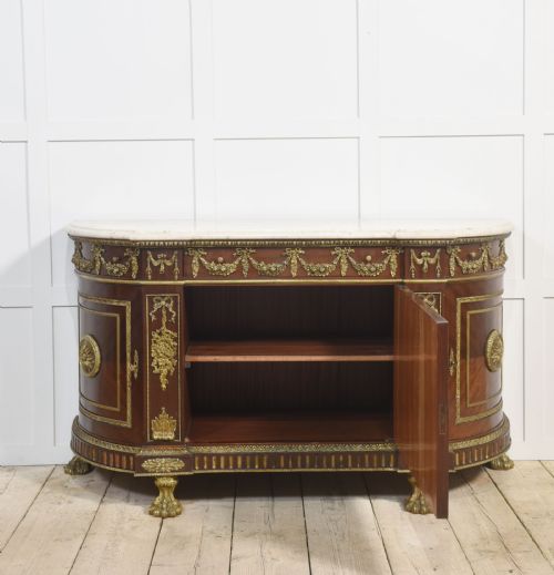 LOUIS XVI STYLE MAHOGANY CABINET - ADDITIONAL PHOTO 6