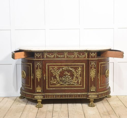 LOUIS XVI STYLE MAHOGANY CABINET - ADDITIONAL PHOTO 8