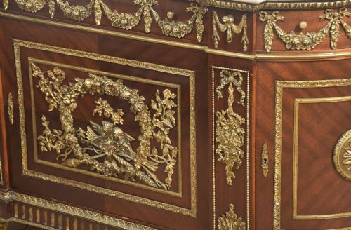 LOUIS XVI STYLE MAHOGANY CABINET - ADDITIONAL PHOTO 16