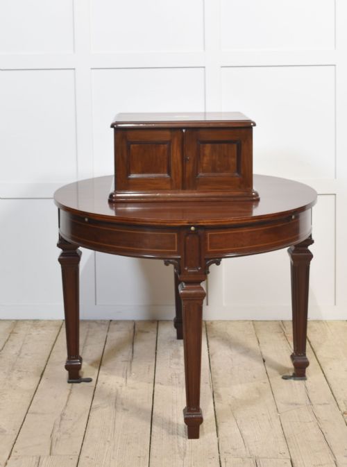 MAHOGANY COLLECTORS CABINET - ADDITIONAL PHOTO 3