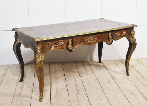 regence style bureau plat - CATEGORY: ANTIQUE TABLES - DATED 1900
