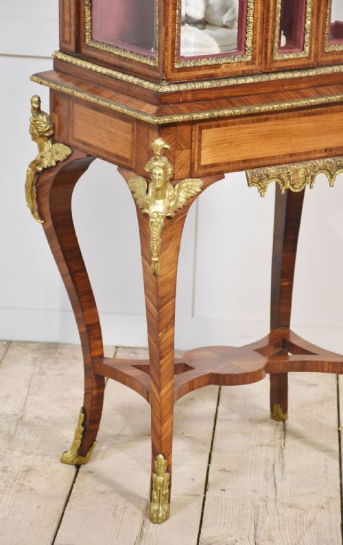 KINGWOOD DISPLAY CABINET ON STAND - ADDITIONAL PHOTO 1