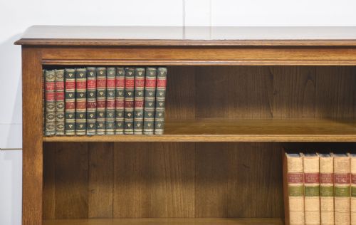 OAK OPEN BOOKCASES - ADDITIONAL PHOTO 4