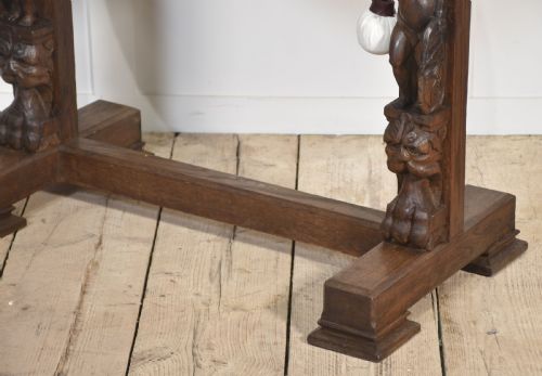 LARGE OAK DINNER GONG - ADDITIONAL PHOTO 10