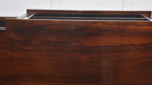 19TH CENTURY ROSEWOOD DWARF BREAKFRONT OPEN BOOKCASE - ADDITIONAL PHOTO 13