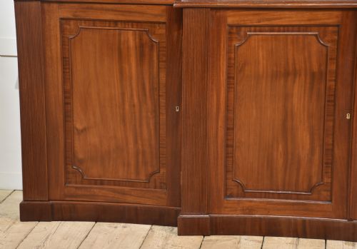 REGENCY MAHOGANY LIBRARY BOOKCASE - ADDITIONAL PHOTO 4