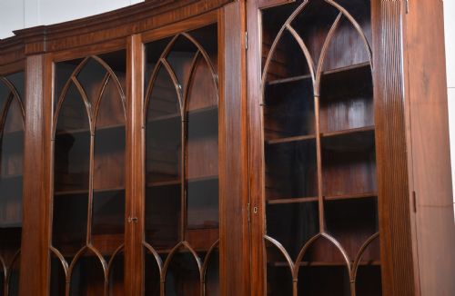 REGENCY MAHOGANY LIBRARY BOOKCASE - ADDITIONAL PHOTO 18