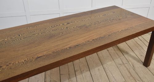 RECTANGULAR OAK DINING TABLE - ADDITIONAL PHOTO 7