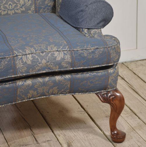 PAIR OF GEORGIAN STYLE WINGBACK ARMCHAIRS - ADDITIONAL PHOTO 6