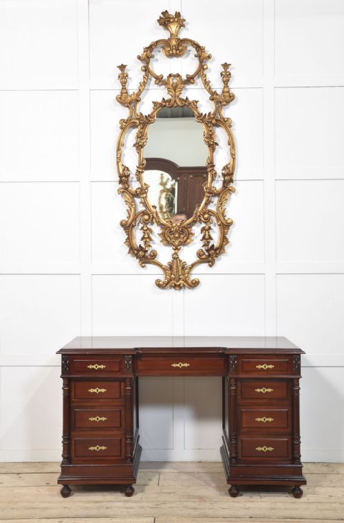 ROCOCO STYLE GILWOOD WALL MIRROR - ADDITIONAL PHOTO 1