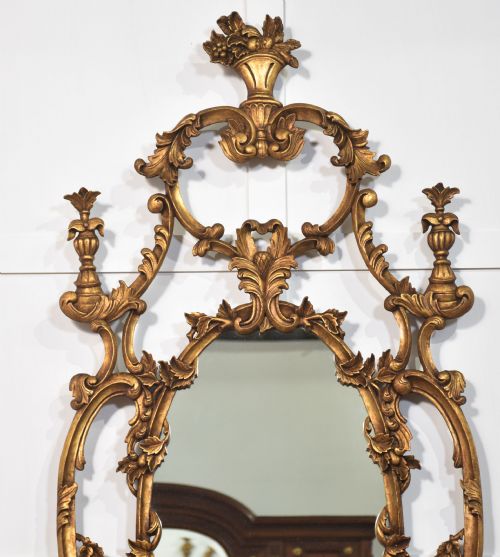 ROCOCO STYLE GILWOOD WALL MIRROR - ADDITIONAL PHOTO 2