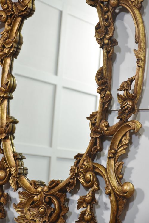 ROCOCO STYLE GILWOOD WALL MIRROR - ADDITIONAL PHOTO 4