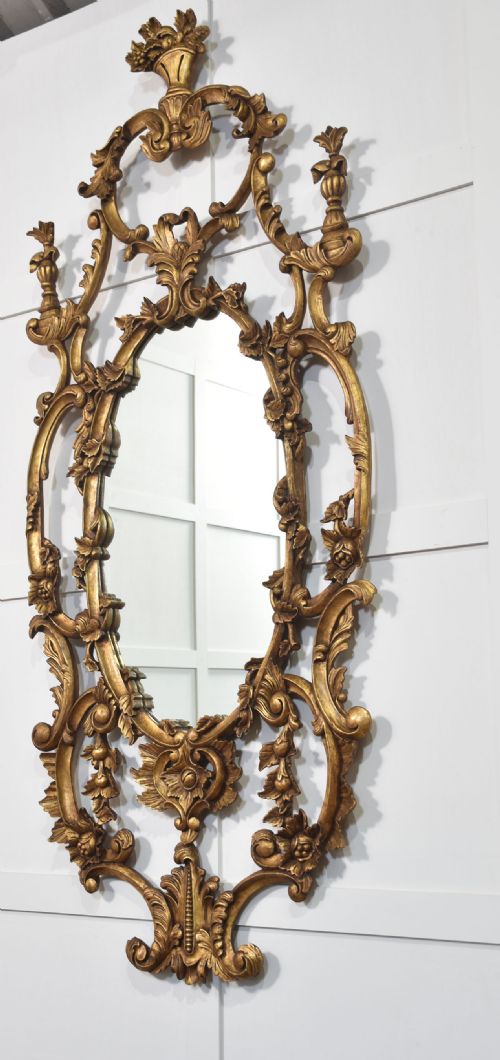 ROCOCO STYLE GILWOOD WALL MIRROR - ADDITIONAL PHOTO 5