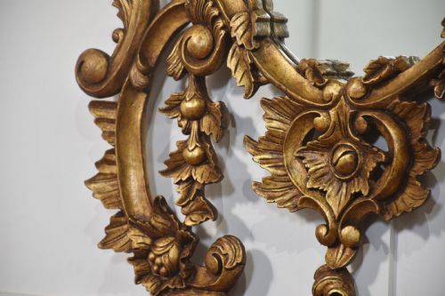 ROCOCO STYLE GILWOOD WALL MIRROR - ADDITIONAL PHOTO 9