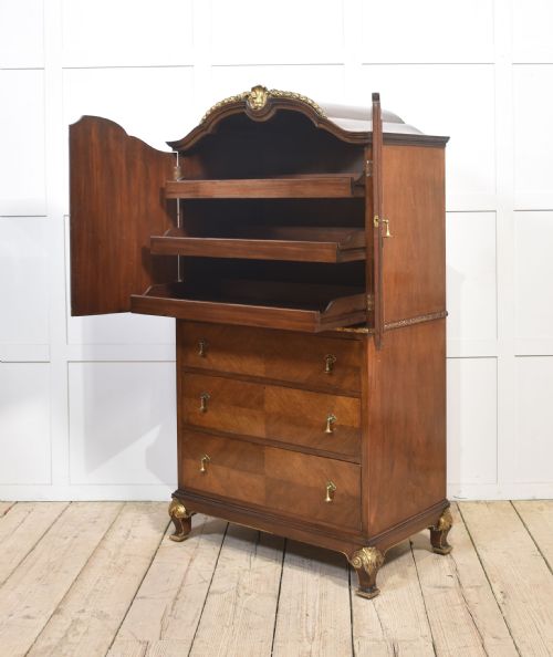 WALNUT FIGURED CABINET - ADDITIONAL PHOTO 9