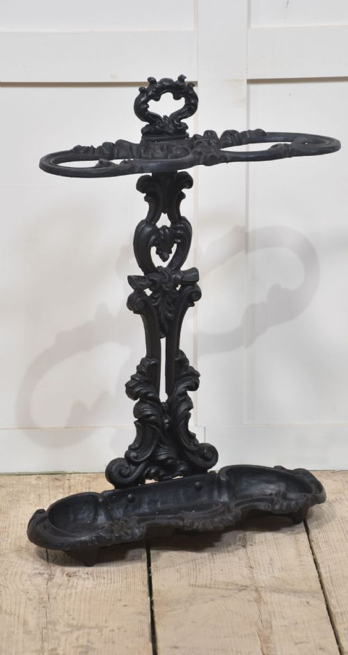 CAST IRON UMBRELLA STAND - ADDITIONAL PHOTO 2