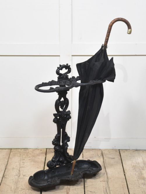 CAST IRON UMBRELLA STAND - ADDITIONAL PHOTO 7