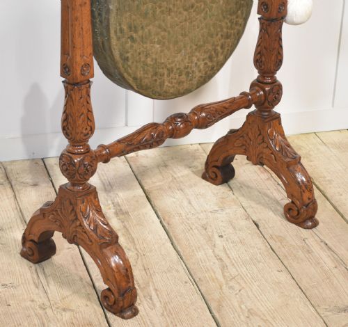 OAK FRAMED DINNER GONG - ADDITIONAL PHOTO 3
