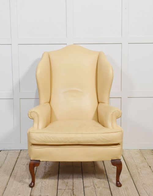 GEORGIAN STYLE WINGBACK ARMCHAIR - ADDITIONAL PHOTO 3