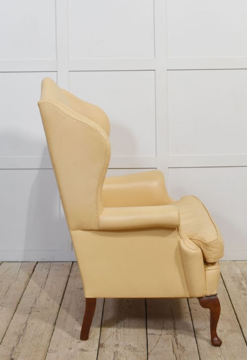 GEORGIAN STYLE WINGBACK ARMCHAIR - ADDITIONAL PHOTO 8