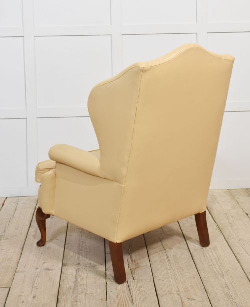 GEORGIAN STYLE WINGBACK ARMCHAIR - ADDITIONAL PHOTO 9