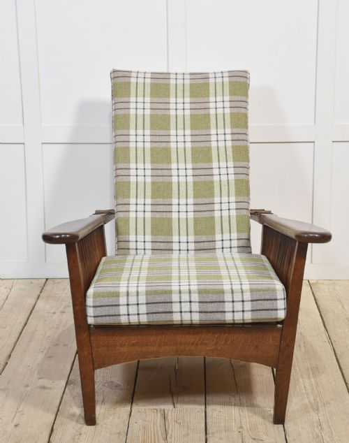 OAK RECLINING ARMCHAIR - ADDITIONAL PHOTO 3