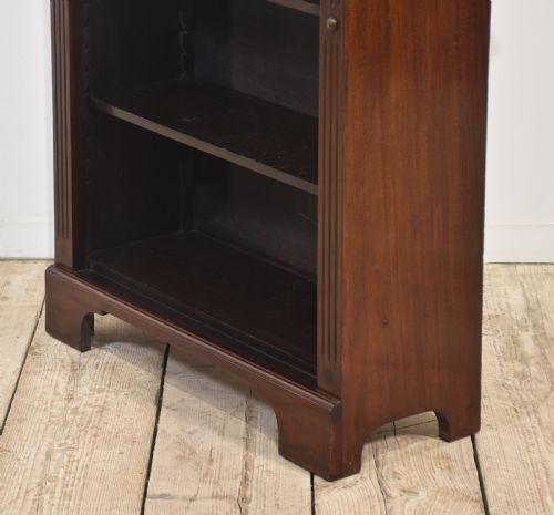 MAHOGANY OPEN BOOKCASE - ADDITIONAL PHOTO 5