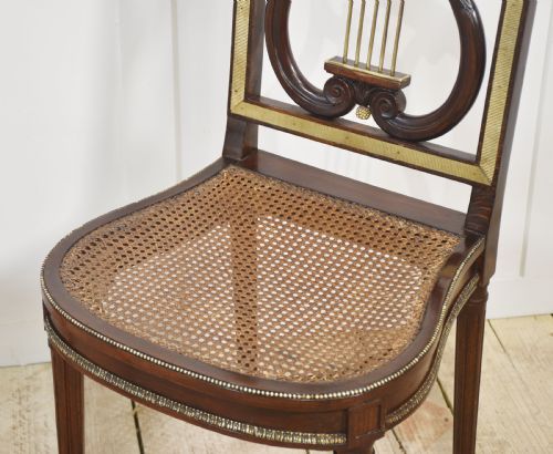 PAIR OF MAHOGANY SIDE CHAIRS - ADDITIONAL PHOTO 7