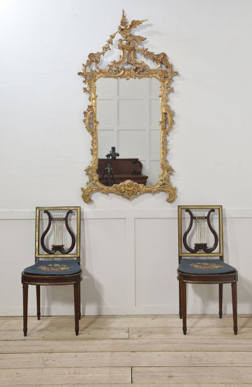 PAIR OF MAHOGANY SIDE CHAIRS - ADDITIONAL PHOTO 8