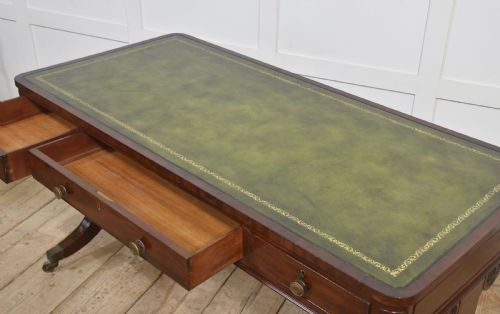 REGENCY MAHOGANY LIBRARY TABLE - ADDITIONAL PHOTO 11