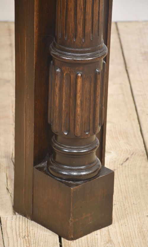 CARVED OAK FIRE SURROUND - ADDITIONAL PHOTO 12
