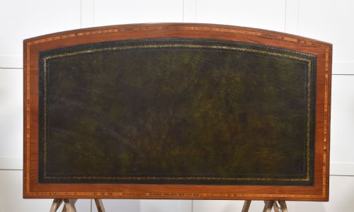 MAHOGANY INLAID WRITING DESK - ADDITIONAL PHOTO 12