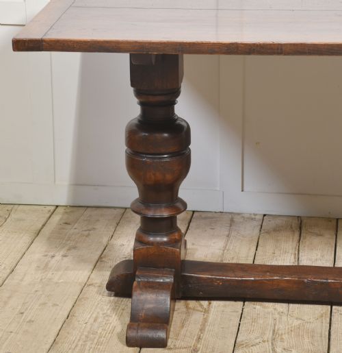 OAK REFECTORY TABLE - ADDITIONAL PHOTO 7