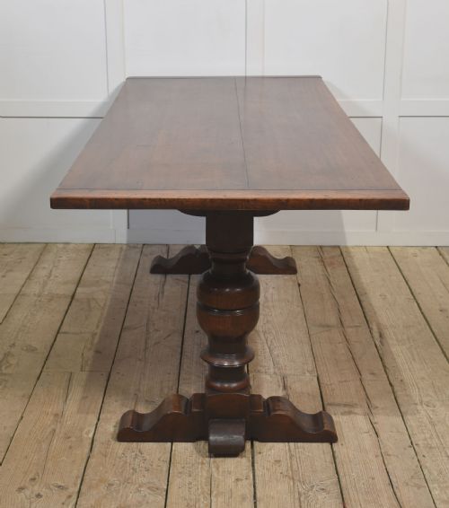 OAK REFECTORY TABLE - ADDITIONAL PHOTO 8