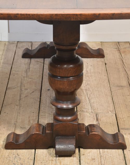 OAK REFECTORY TABLE - ADDITIONAL PHOTO 9