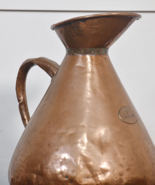 19TH CENTURY COPPER HAYSTACK TWO GALLON MEASURE - ADDITIONAL PHOTO 3