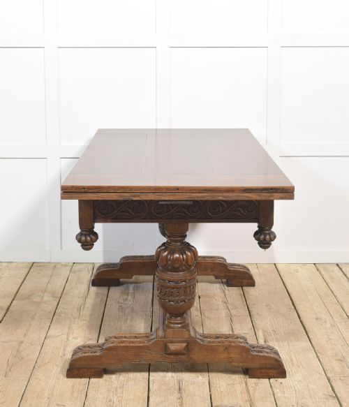 OAK DRAWLEAF REFECTORY TABLE - ADDITIONAL PHOTO 8