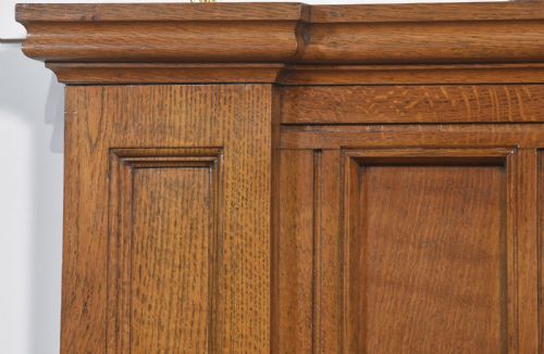 OAK FRAMED SET OF FOUR MINTON TILES - ADDITIONAL PHOTO 6