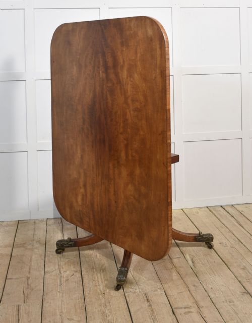 REGENCY MAHOGANY BREAKFAST TABLE - ADDITIONAL PHOTO 6