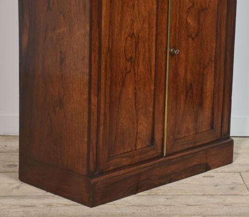 19TH CENTURY ROSEWOD OPEN BOOKCASE - ADDITIONAL PHOTO 8