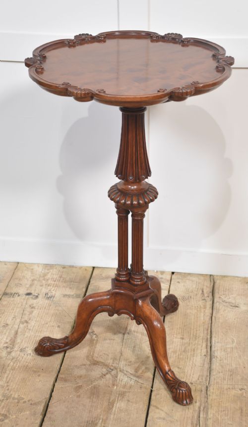 GEORGE III SATINWOOD TRIPOD TABLE - ADDITIONAL PHOTO 5