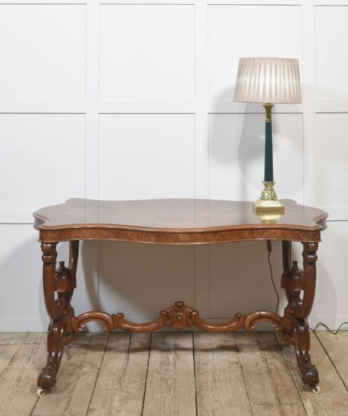 WALNUT HALL TABLE - ADDITIONAL PHOTO 1