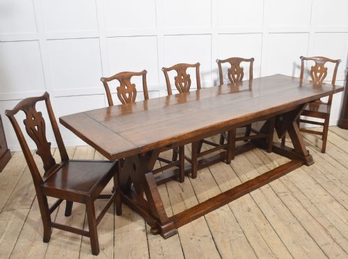 OAK REFECTORY TABLE - ADDITIONAL PHOTO 1