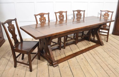 OAK REFECTORY TABLE - ADDITIONAL PHOTO 2