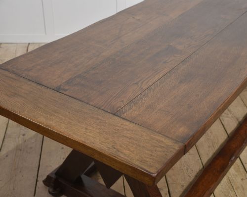 OAK REFECTORY TABLE - ADDITIONAL PHOTO 5